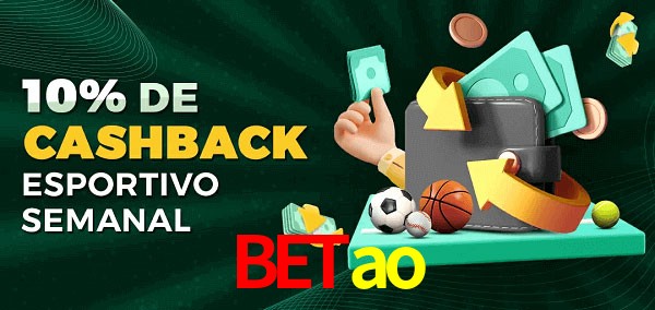 10% de bônus de cashback na betao